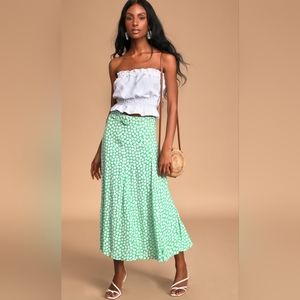 Women's Faithfull The Brand Valensole Midi Skirt NWT SIZE 4